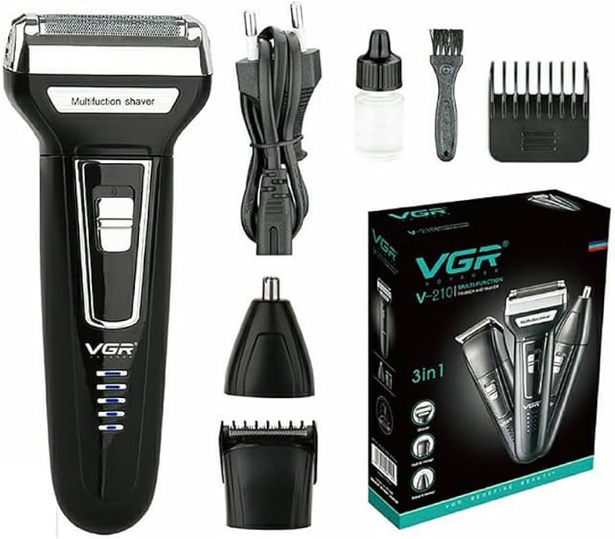 VGR V210 ماكينة حلاقة 3*1